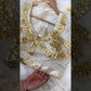 Elegant Satin Saree with Designer Gota patti Blouse for special occasion