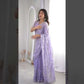 Premium Two Tone Silk Saree with Beads Work for Festive and Wedding Wear