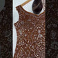 Embroidered Georgette Top Palazzo Set