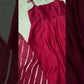 Premium Japan Silk Flared Gown Set with Digital Dupatta for Festive and Party Wear