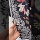 Midnight Floral Muslin Kurta Palazzo Set for Casual and Festive Wear
