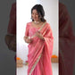 Elegant Fendy Silk Ready to Wear Saree for Office and Function Wear