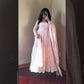Embroidered Fox Georgette Anarkali Gown Set