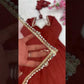 Roman Silk Chanderi Anarkali Suit Set