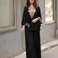 Chinon Embroidered Cape Style Palazzo Set for Festive and Party Wear