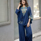 Chinon Embroidered Cape Style Palazzo Set for Festive and Party Wear